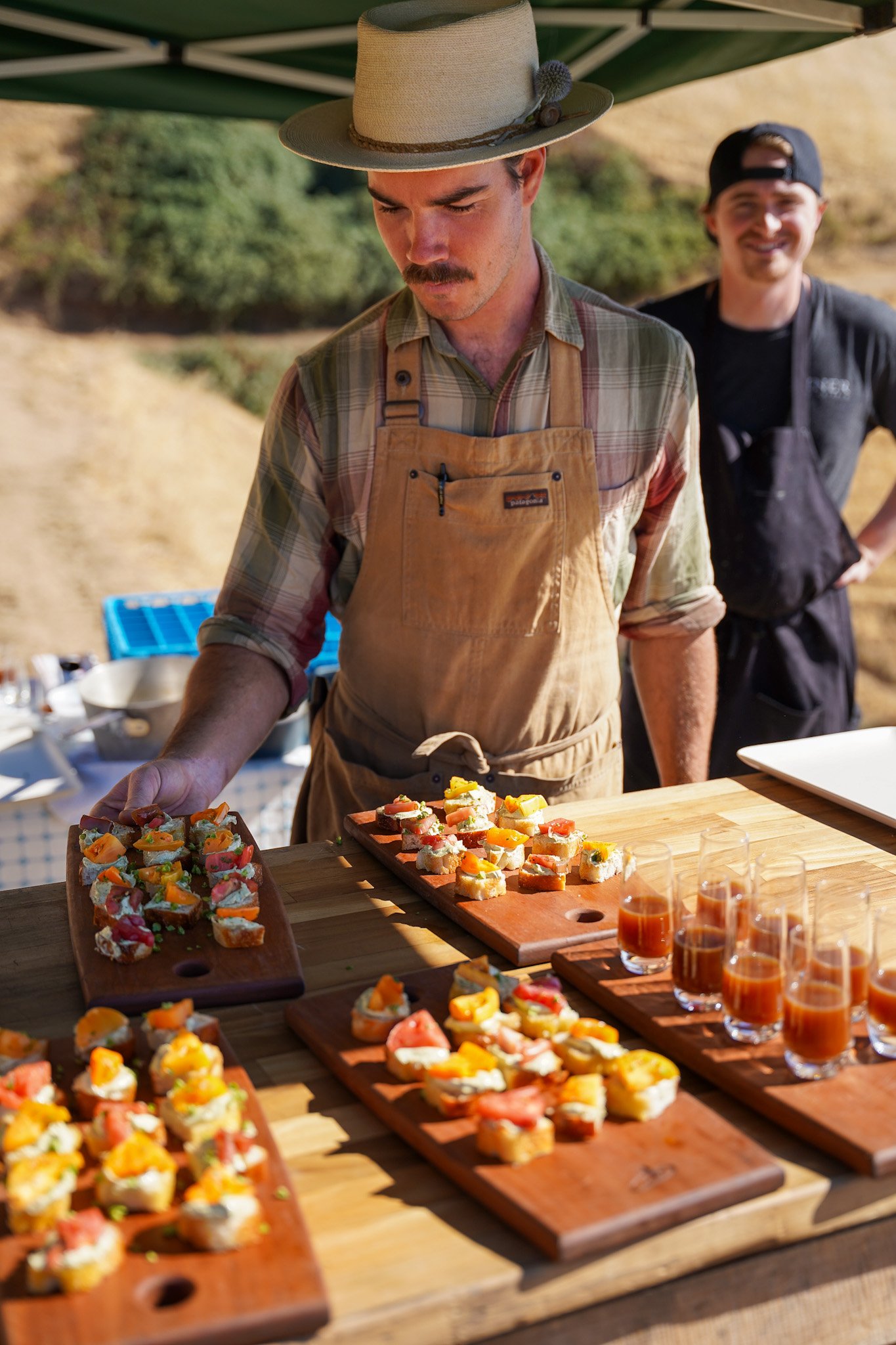 Outstanding in the Field in Big Sur California