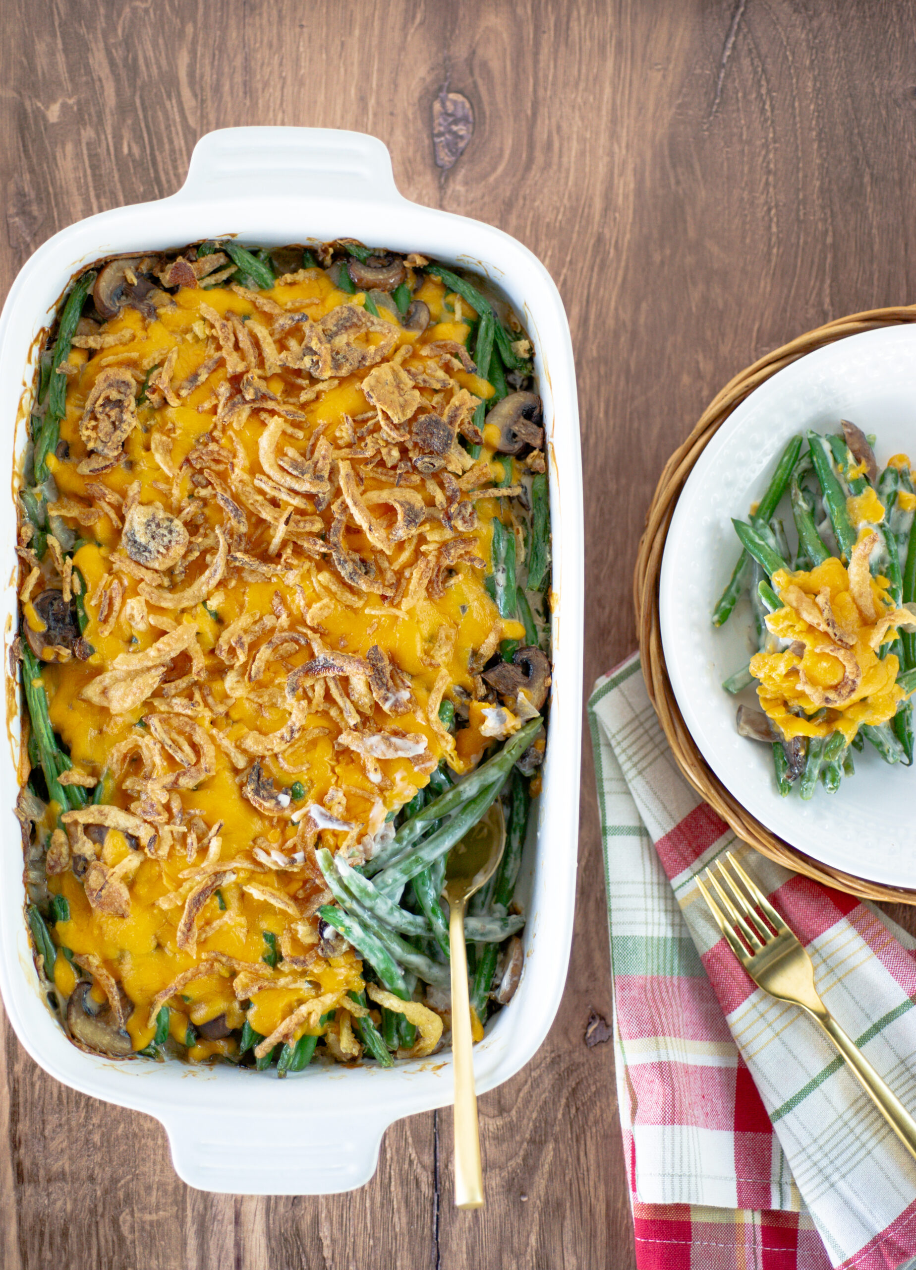 Gourmet Thanksgiving Recipes from Celebrity Chefs, Restaurateurs, and Culinary Experts - Southern Green Bean Casserole by Paula Deen