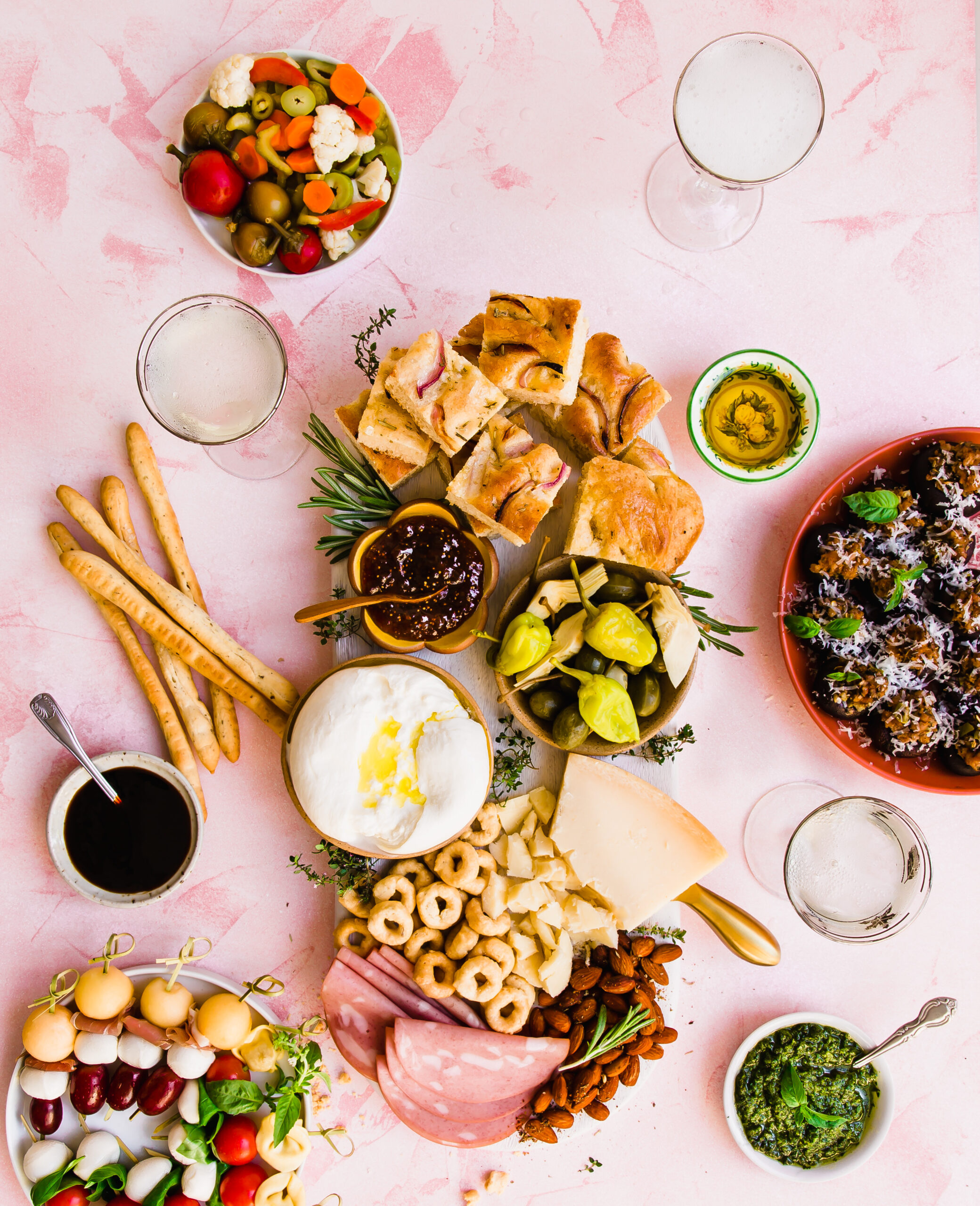 A Taste of the Holidays: Gourmet Recipes from Culinary Stars, Cookbook Authors & Celebrity Chefs - Antipasti Platter by Chef Bebe Carminito
