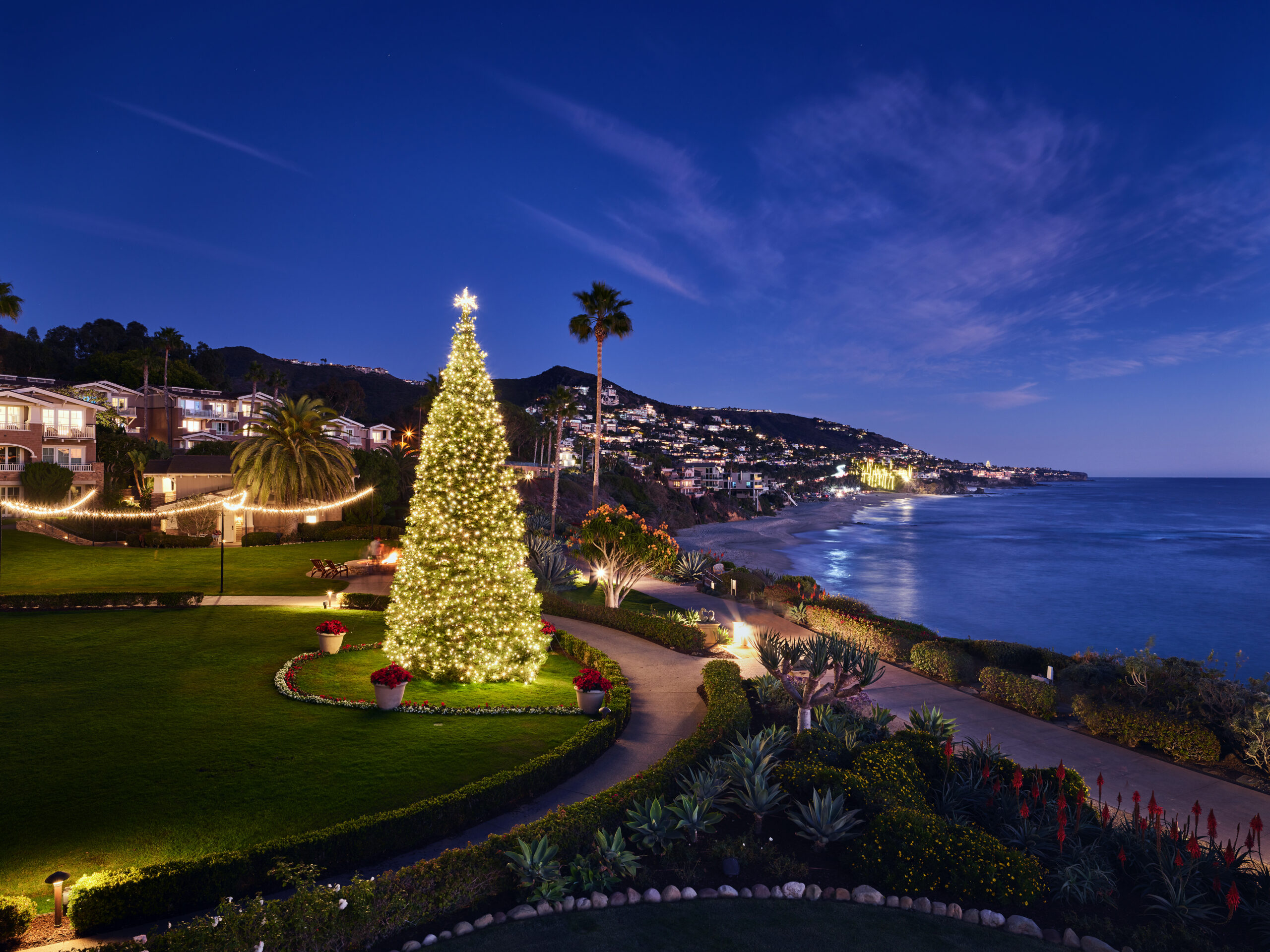 Fun & Festive Warm Weather Destinations That Bring Joy To The Holidays - Image credit Montage Laguna Beach