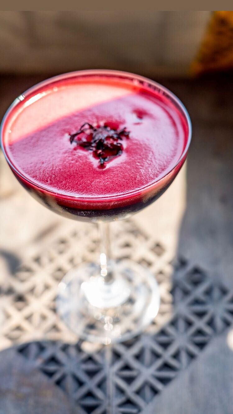 Elevate Your Holiday Parties with These 5 Toast-Worthy Cocktail Recipes from The Pros - Zobo Mimosa by Chef Tolu Eros