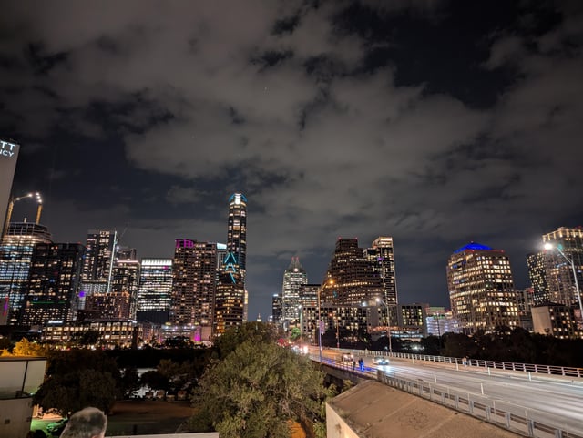 Austin skyline from S Congress