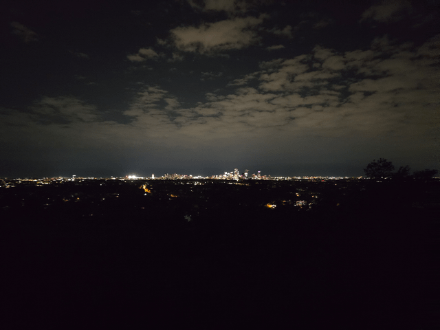 A beautiful night on top of Covert Park at Mt. Bonnell