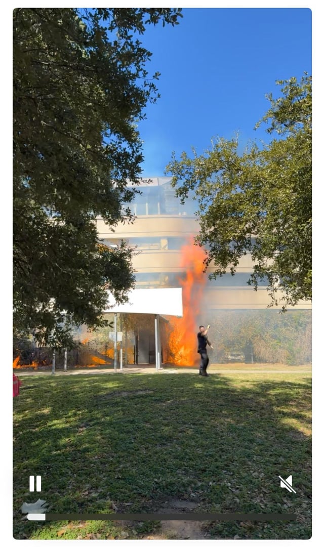 Palmer Events Parking Garage Fire