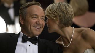 Kevin Spacey and Robin Wright, House of cards