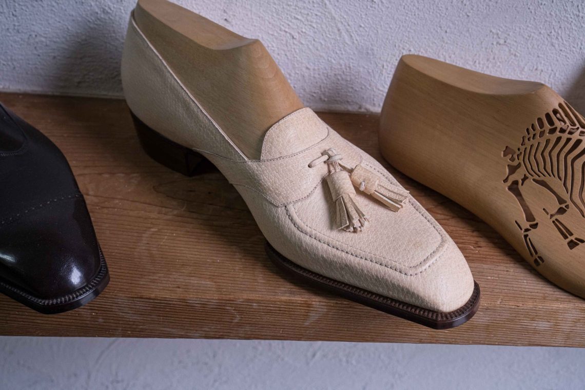 An exquisite tassel loafer.