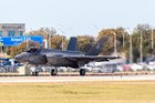 Here's the F-35C Lightning II from Strike Fighter Squadron 86 out of Naval Air Station Lemoore that did the fly over for the UT game today.