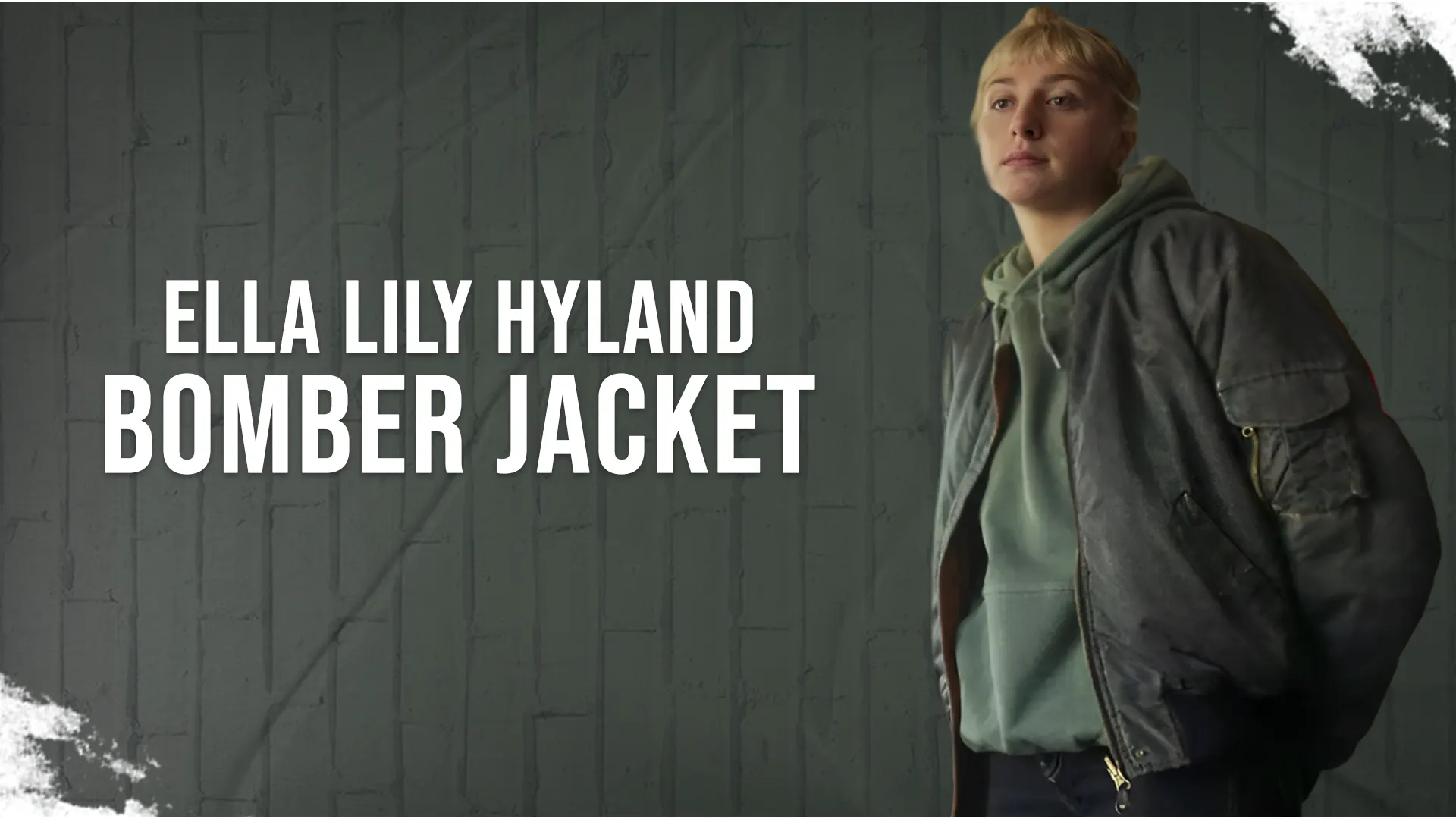 Ella Lily Hyland Bomber Jacket 