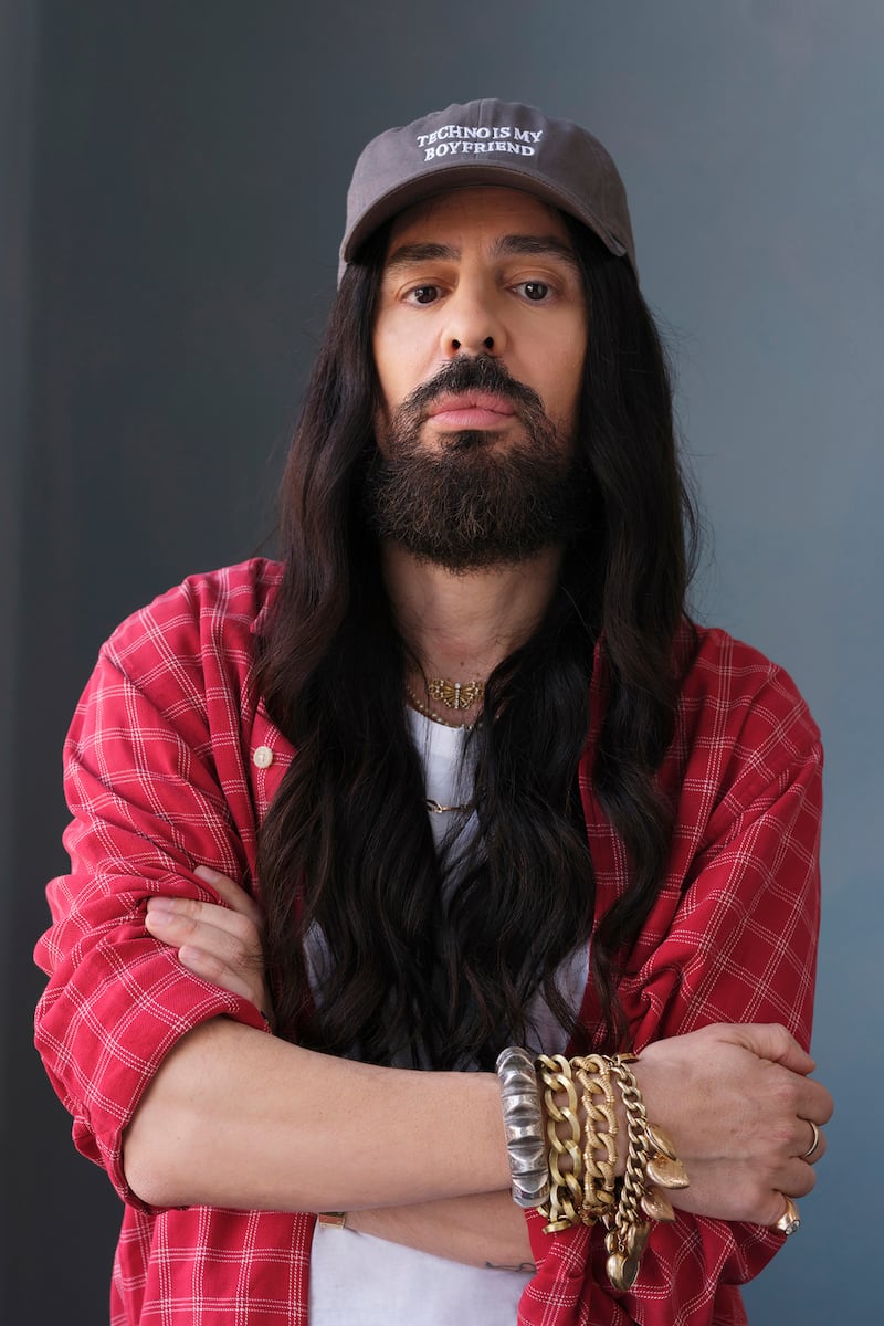 Alessandro Michele is the creative director of Maison Valentino.