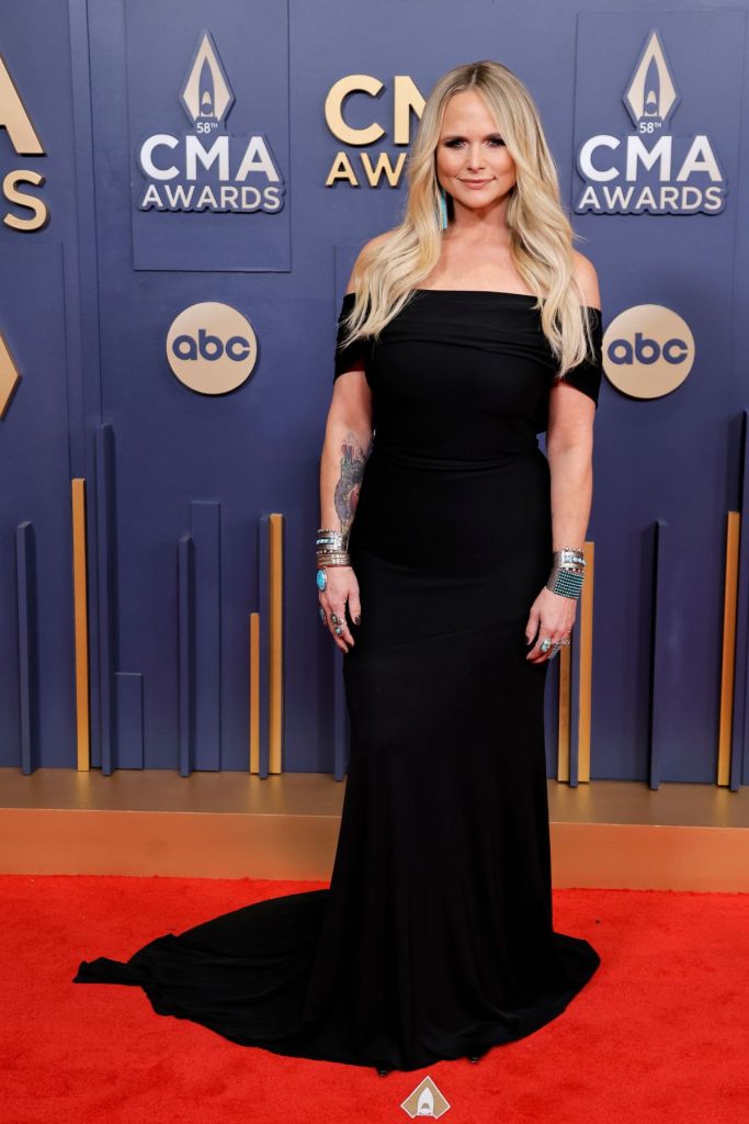 Miranda Lambert attends The 58th Annual CMA Awards at Music City Center on November 20, 2024 in Nashville, Tennessee.