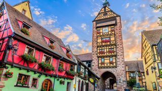 The village of Riquewihr in France