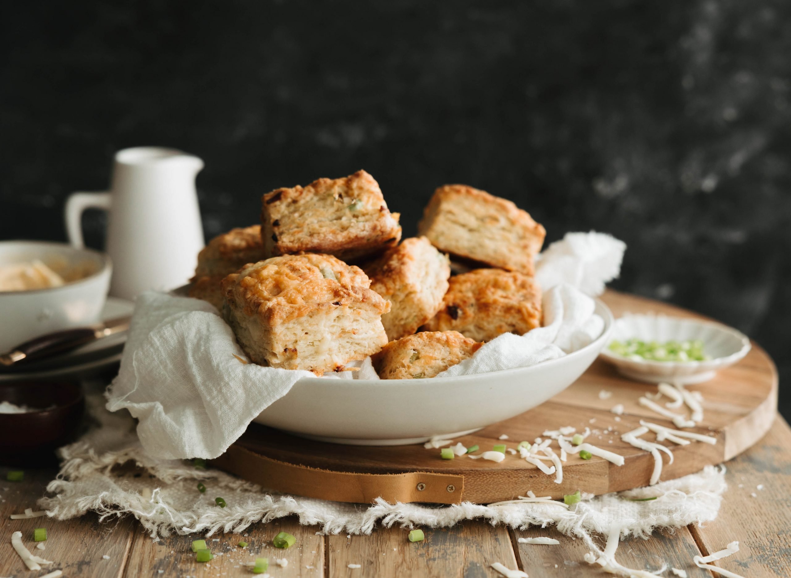 sour cream and onion biscuits_Thanksgiving potluck ideas