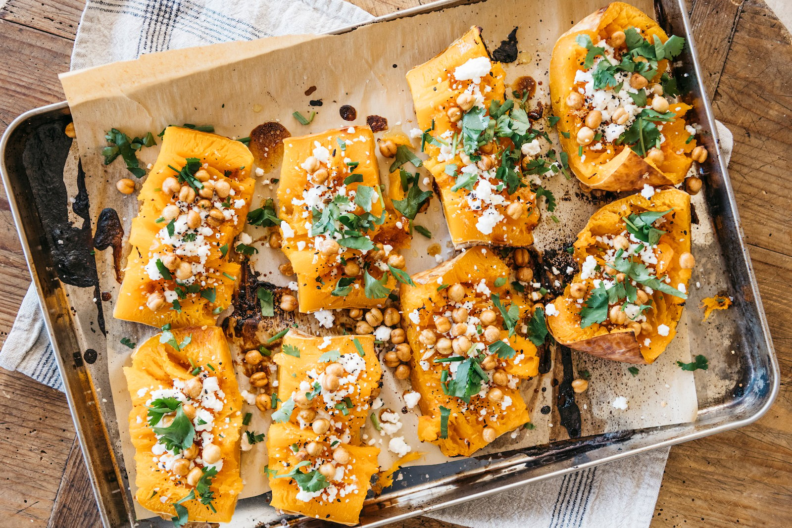 whole roasted butternut squash