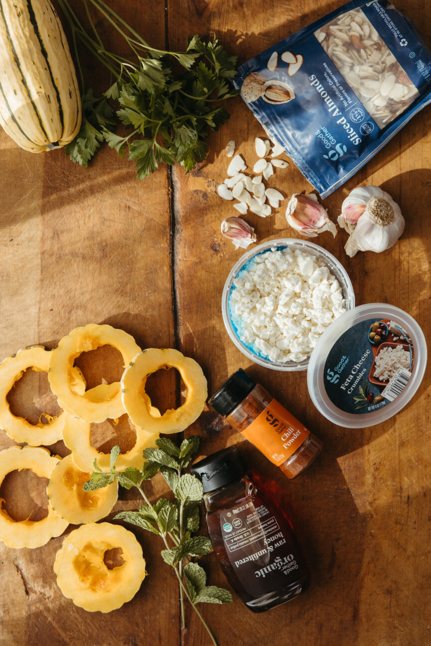 Delicata squash ingredients