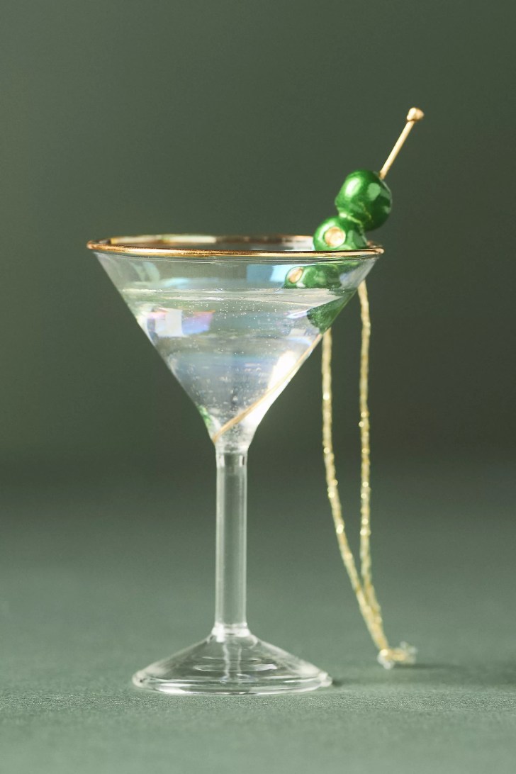 dirty martini ornament unique Christmas gift wishlist ideas