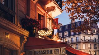 A café in Paris