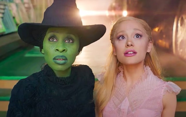 Glinda & Elphaba in the Wicked movie