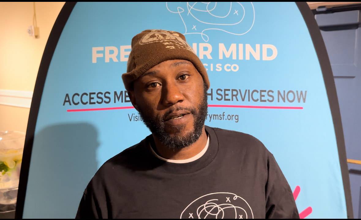 free-your-mind-sf-pierre-resident-attendee-opera-house-102524-by-kevin-epps, ‘Free Your Mind SF’ campaign shines light on mental health awareness in underserved communities, Culture Currents Local News & Views 