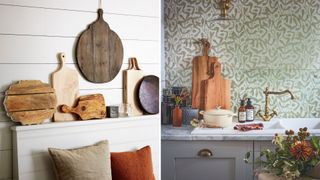 Compilation of kitchens with wooden touches to show how to make a kitchen look cosy