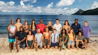 The cast of Survivor