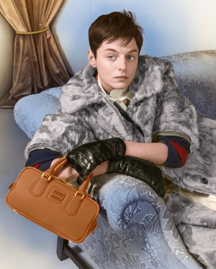 Miu Miu Holiday 2024 : Emma Corrin by Lengua