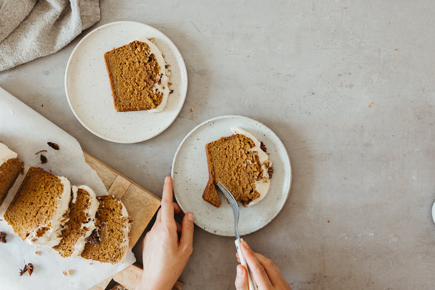 pumpkin loaf cake