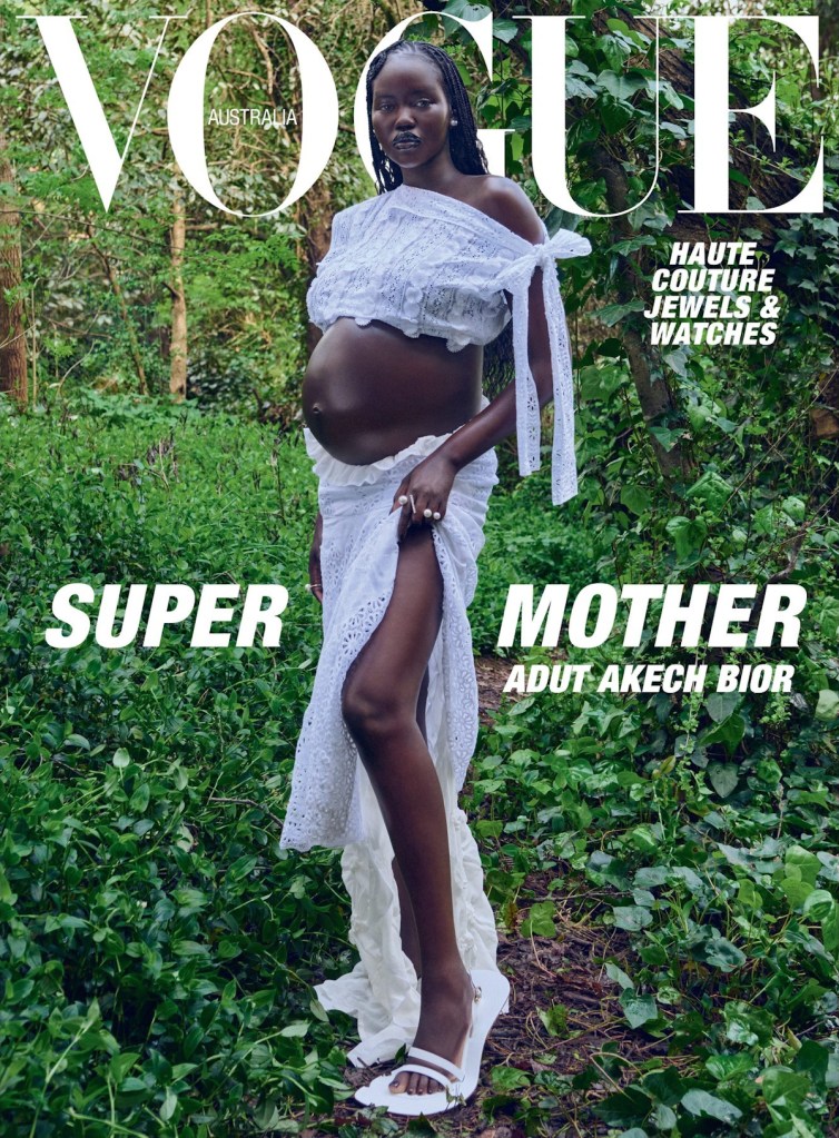 Vogue Australia November 2024 : Adut Akech by Jesse Lizotte 