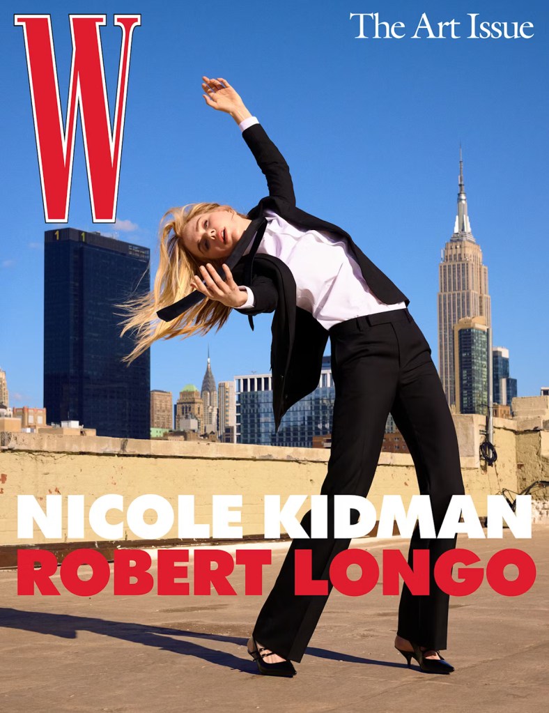 W Magazine Volume #6 2024 : Nicole Kidman by Nick Brinley 