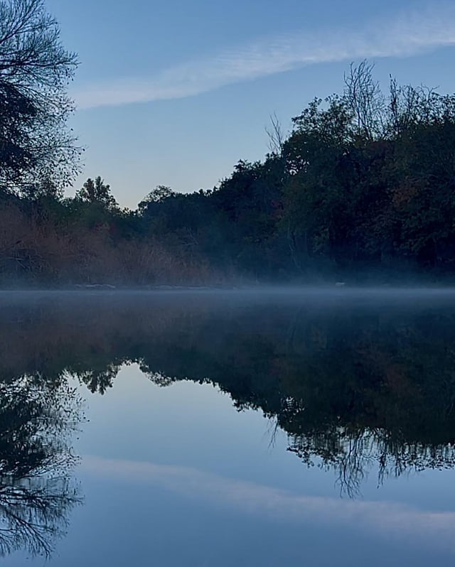 Foggy morning at the creek..