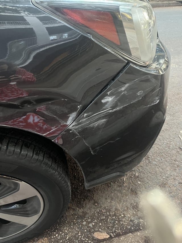 Hit and run on wells branch heading east right under 35 4:50 today