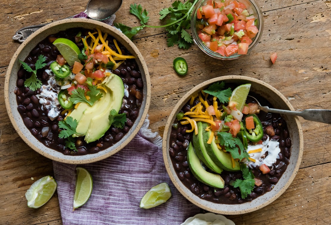 easy black bean soup recipe