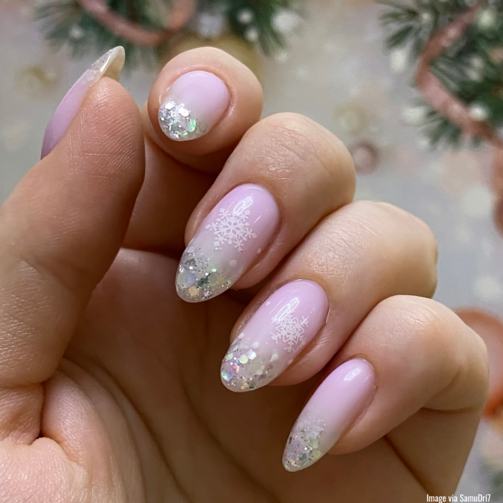 Christmas holiday nail trends