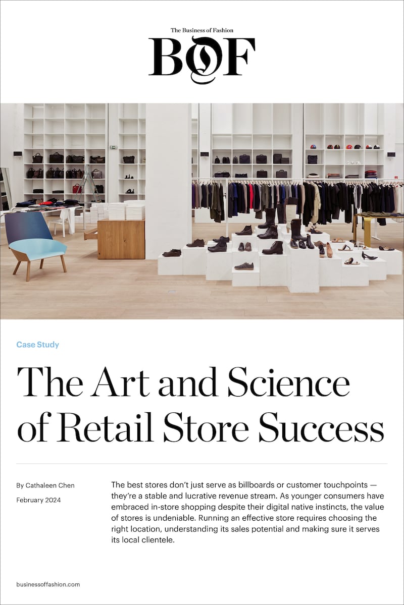 Introducing BoF's latest case study. The Art and Science of Retail Store Success.