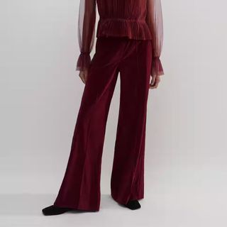 Cord Wide-Leg Trouser