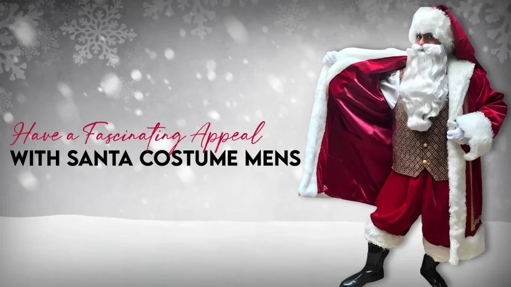 Santa costume mens