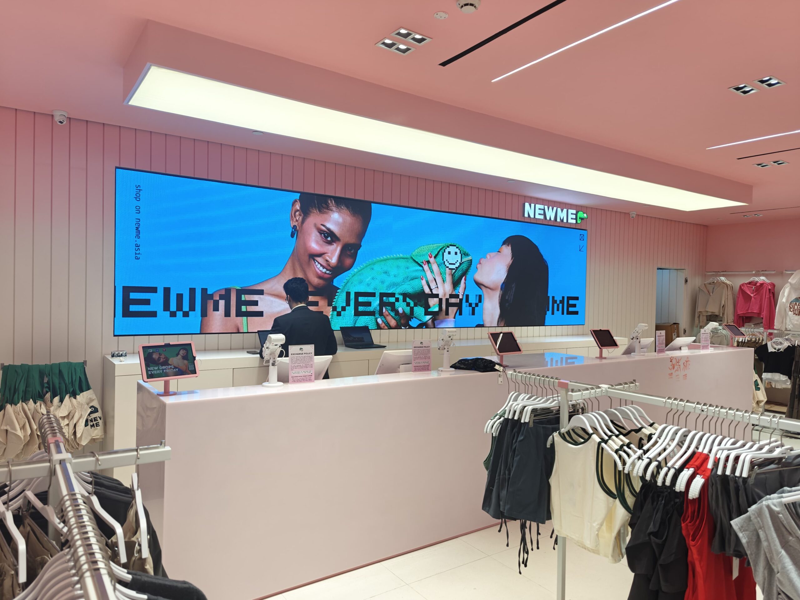 NEWME store interior