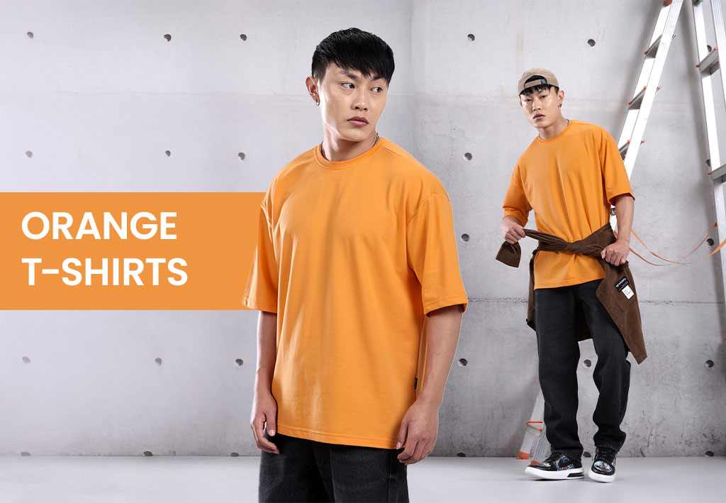 most popular t shirt colors - Orange t-shirts