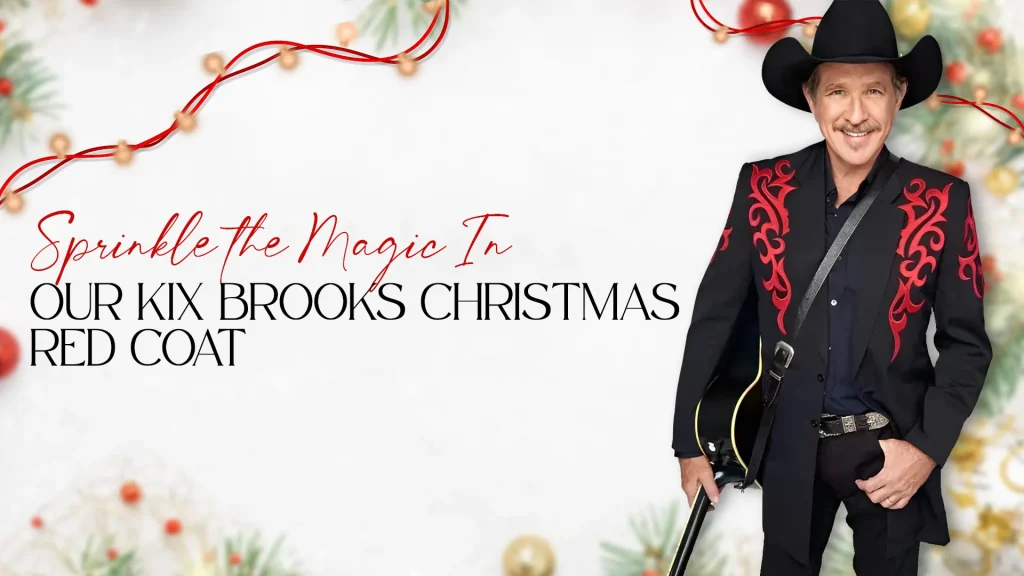 Kix Brooks Christmas Red Coat