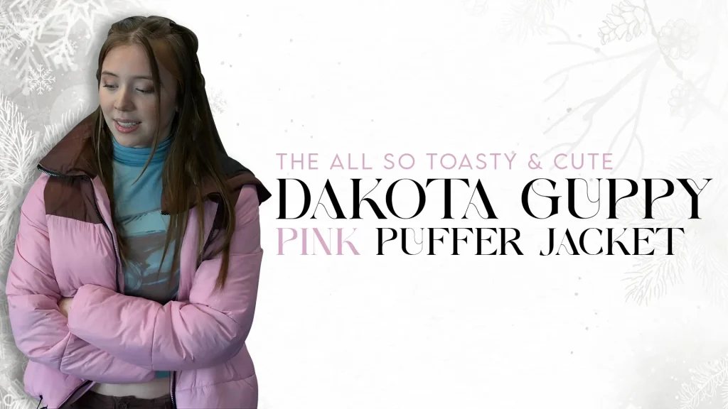 Dakota Guppy Pink Puffer Jacket