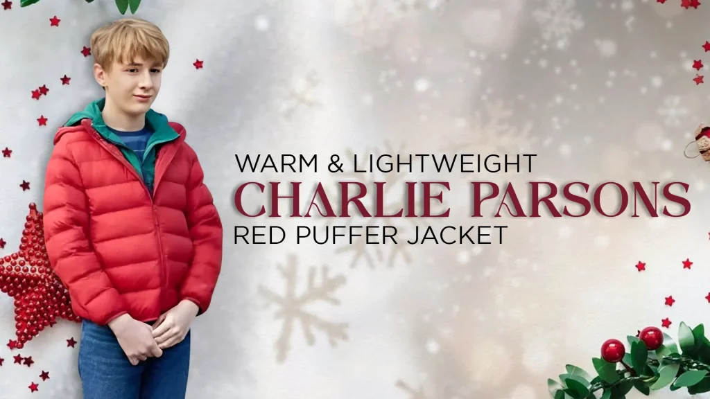 Charlie Parsons Red Puffer Jacket