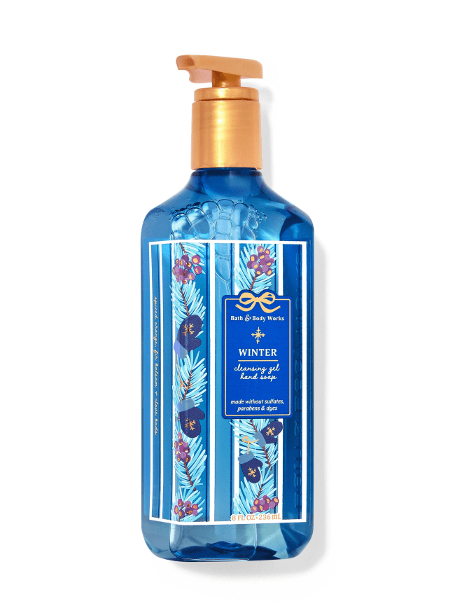 Bath & Body Works Winter Cleansing Gel Hand Soap