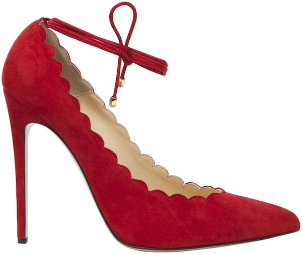 Bionda Castana "Rosario" in Red Suede