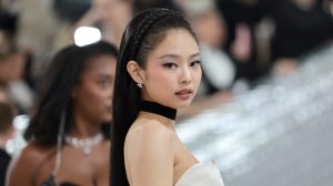 Jennie Kim attends The 2023 Met Gala Celebrating "Karl Lagerfeld: A Line Of Beauty" at The Metropolitan Museum of Art on May 01, 2023 in New York City.