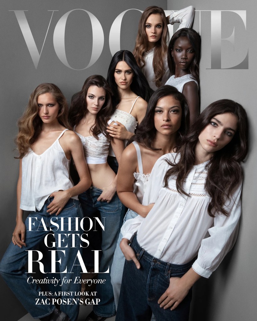 US Vogue ‘Digital Edition’ December 2024 : Vittoria Ceretti, Loli Bahia, Devyn Garcia, Angelina Kendall, Amelia Gray, Lulu Tenney & Anok Yai by Inez van Lamsweerde & Vinoodh Matadin 