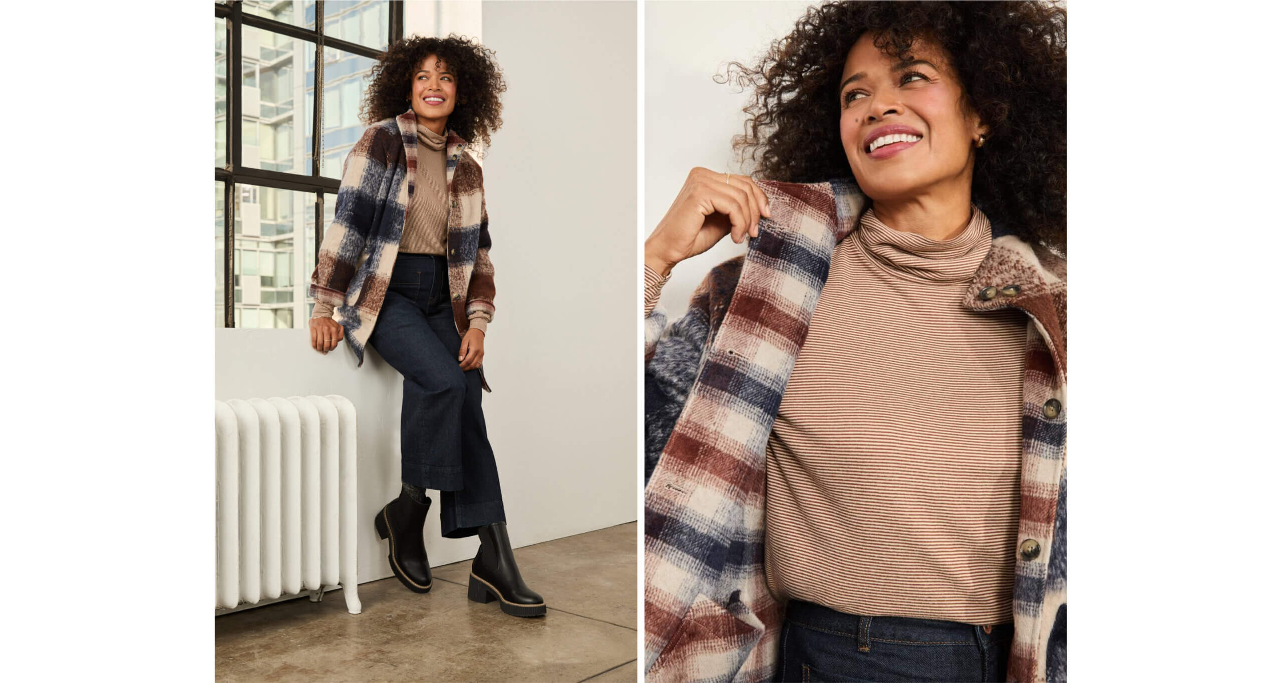 plaid winter essentials for women