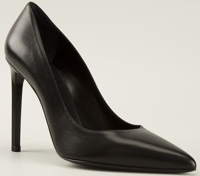 Saint Laurent Black Paris Pumps
