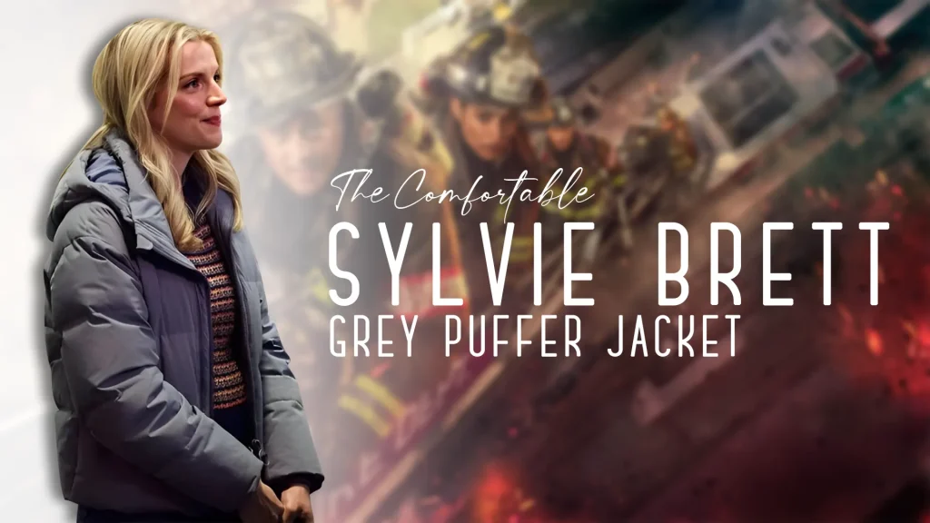 Sylvie Brett Grey Puffer Jacket