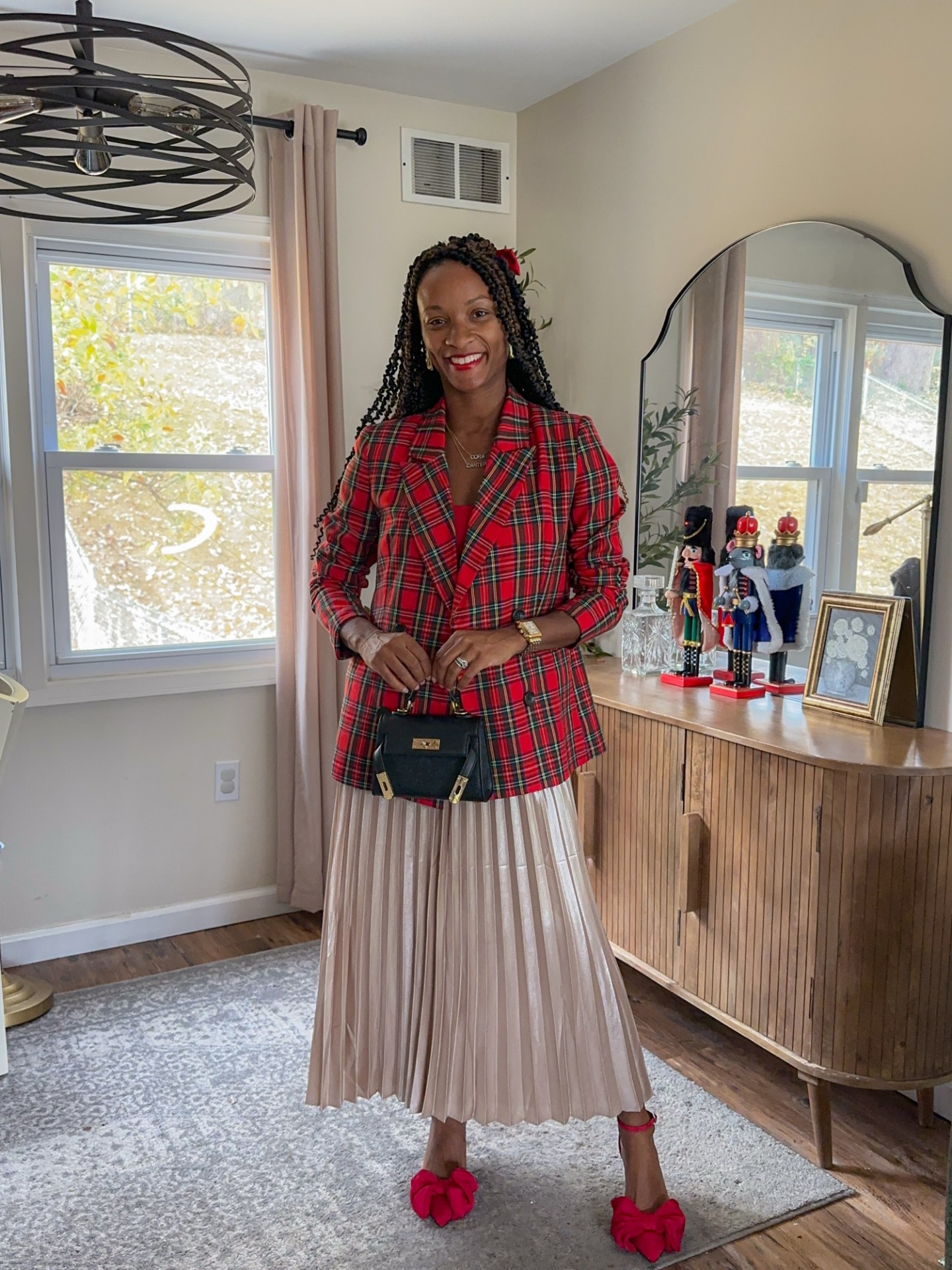 How To Restyle A Plaid Blazer