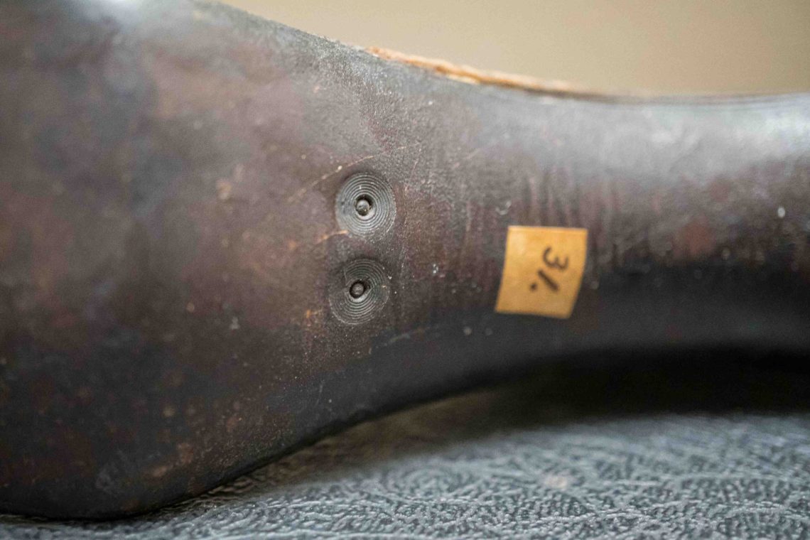 This is to secure the shank inside the shoe.