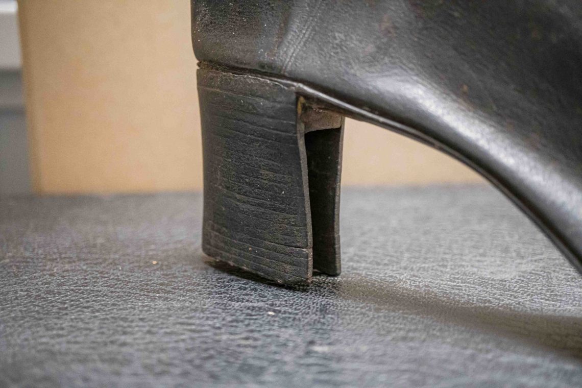 Impressively built heel.